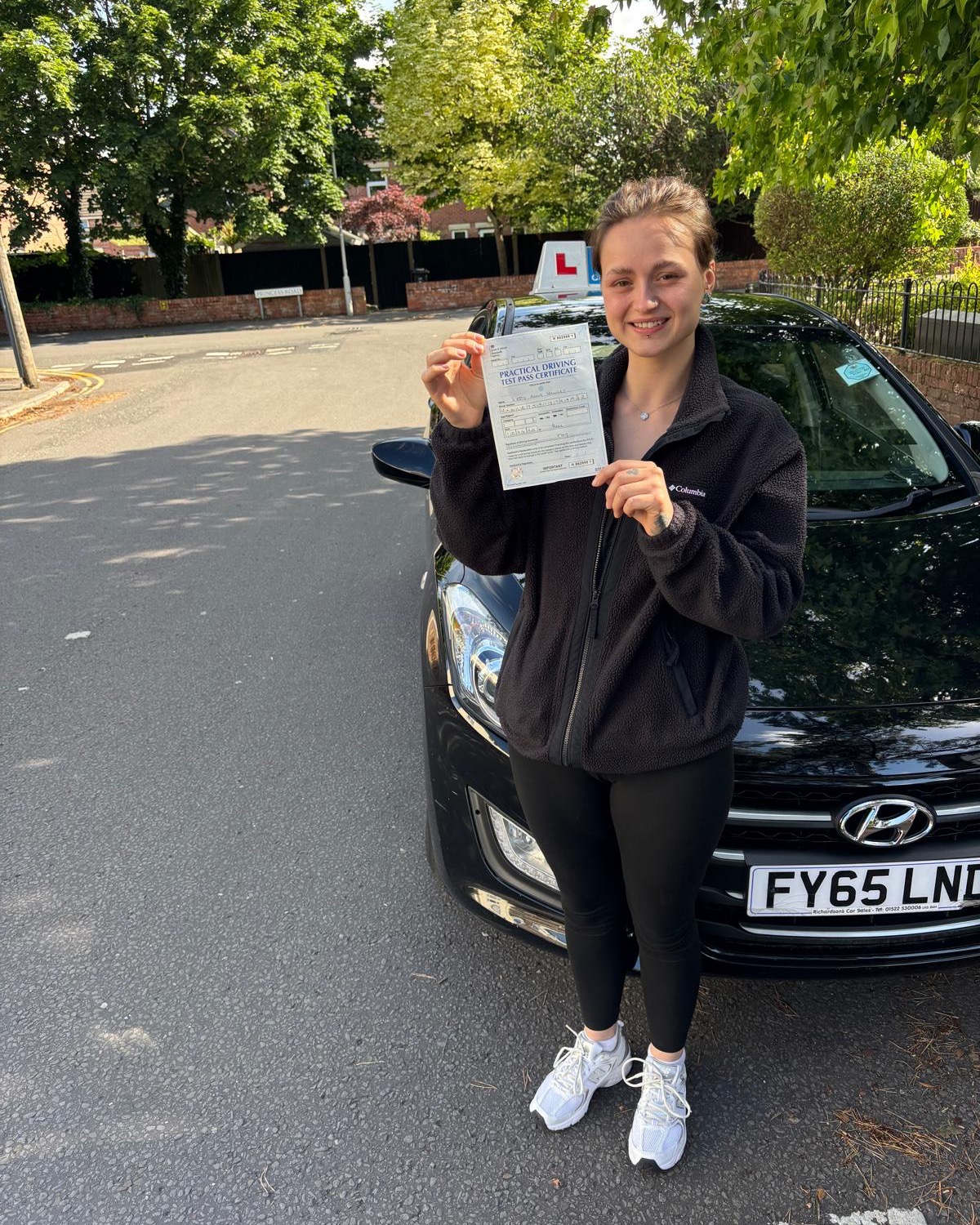 Kirsty H. passed their driving test in Jun 2026
