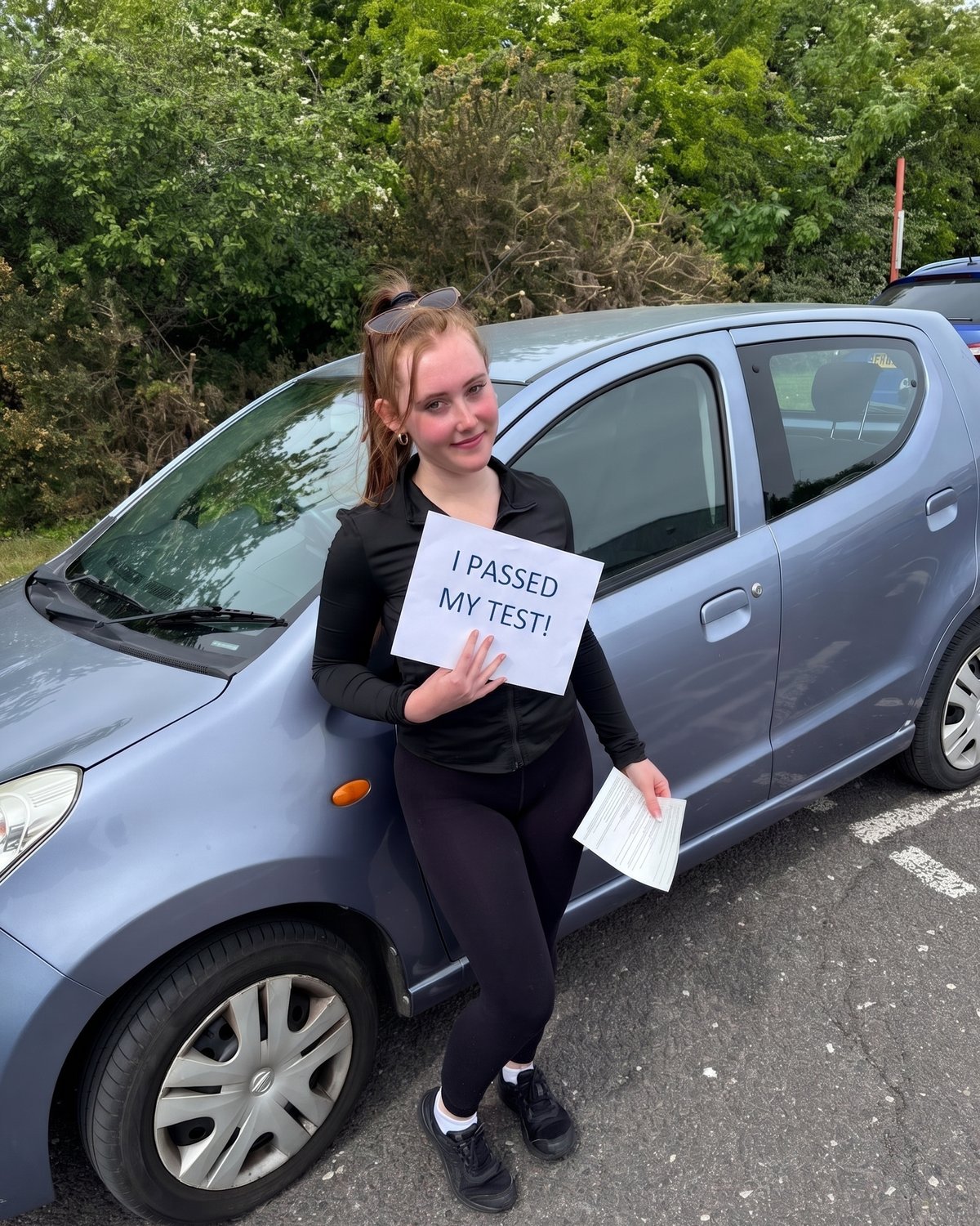 Poppy D. passed their driving test in Apr 2026