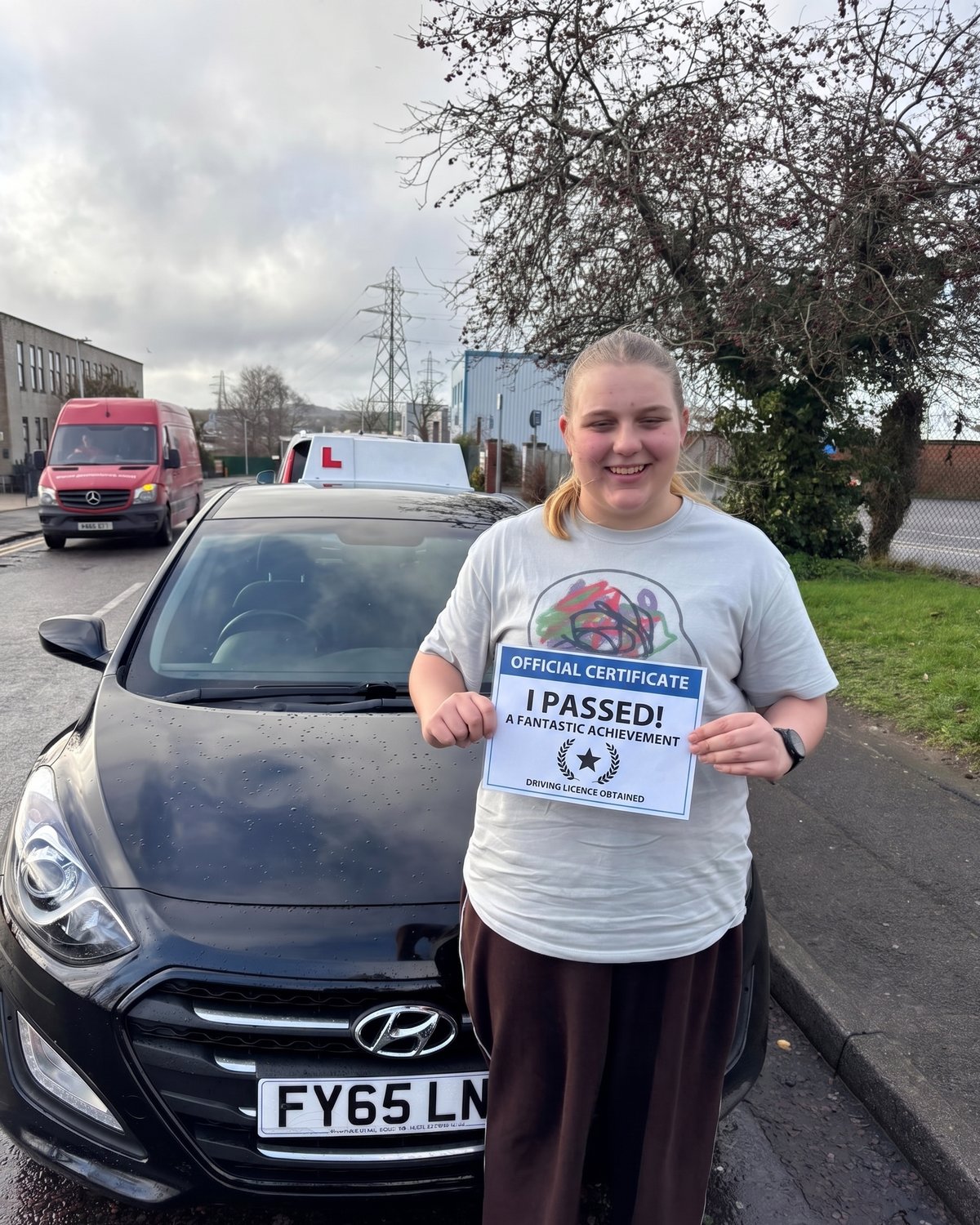 Ella R. passed their driving test in Feb 2026